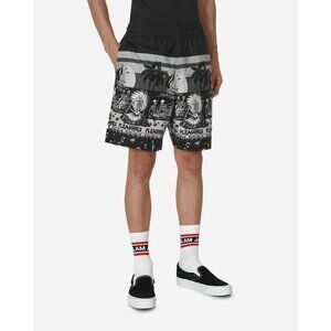 NEW PLEASURES BEACH SHORTS SZ SMALL